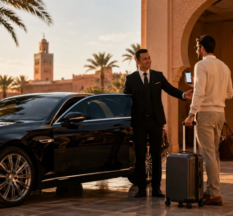 Book private transfer Morocco safely with a luxury chauffeur