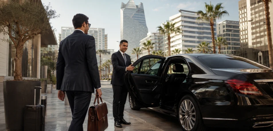 Business chauffeur Morocco service for executive airport and corporate travel