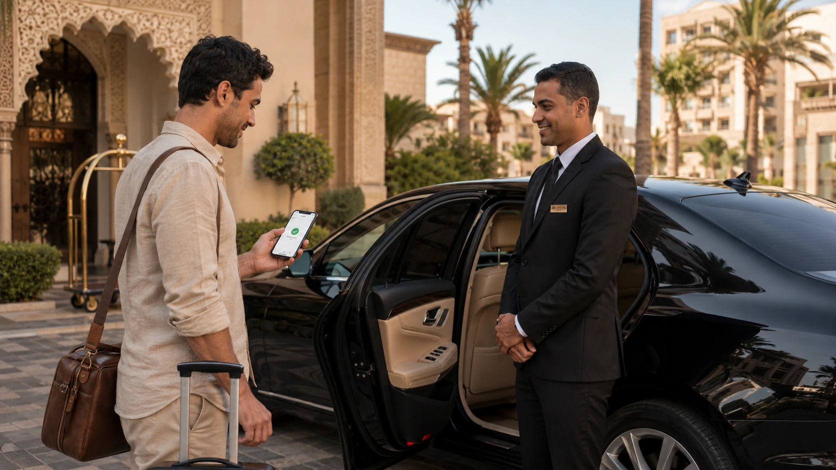 Safe private driver Morocco service with a trusted chauffeur