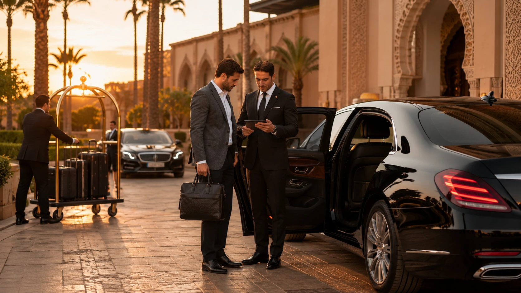 Transport VIP service in Morocco for luxury events and private guests