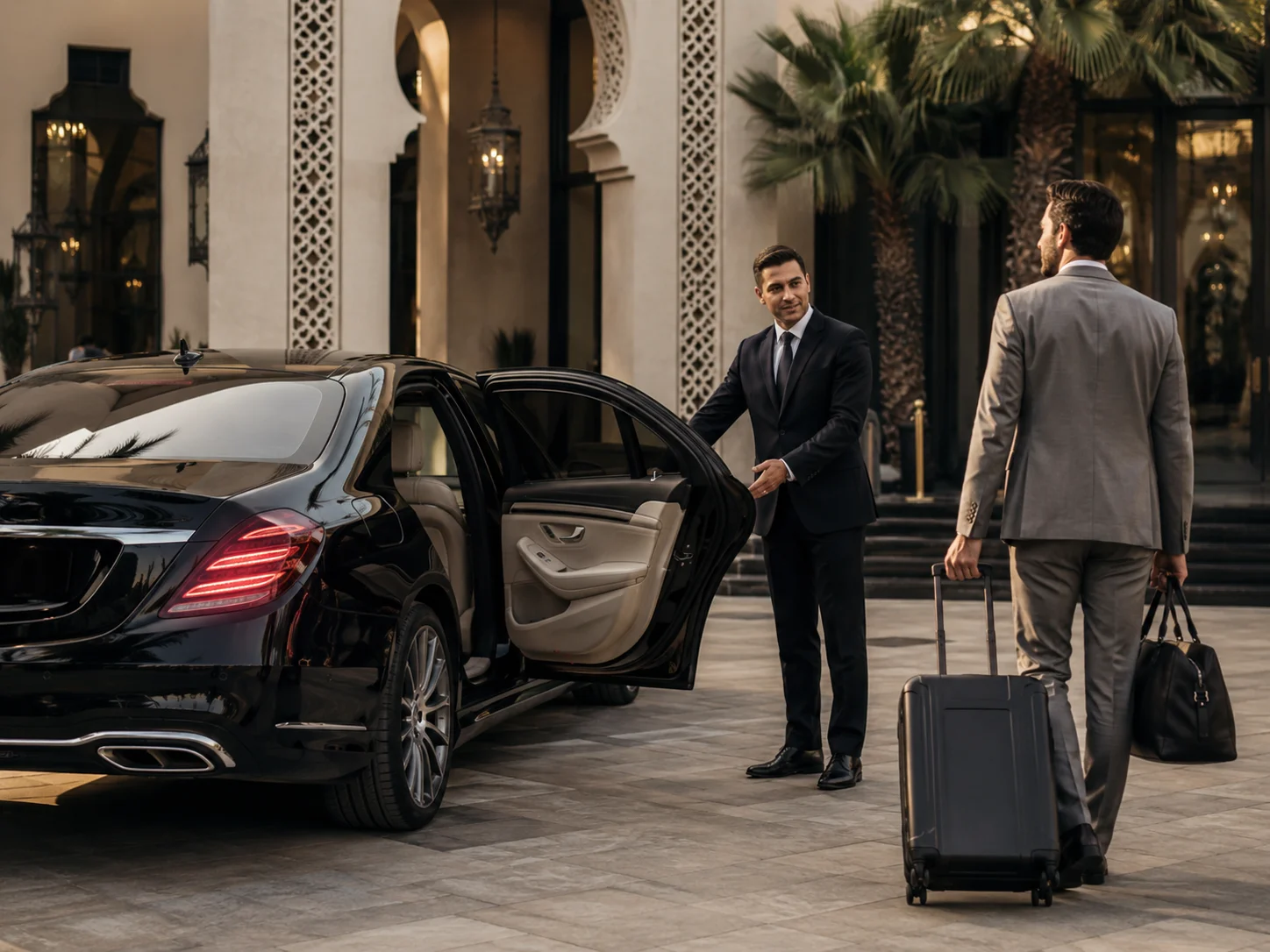 VIP Morocco tours for executives with luxury chauffeur service