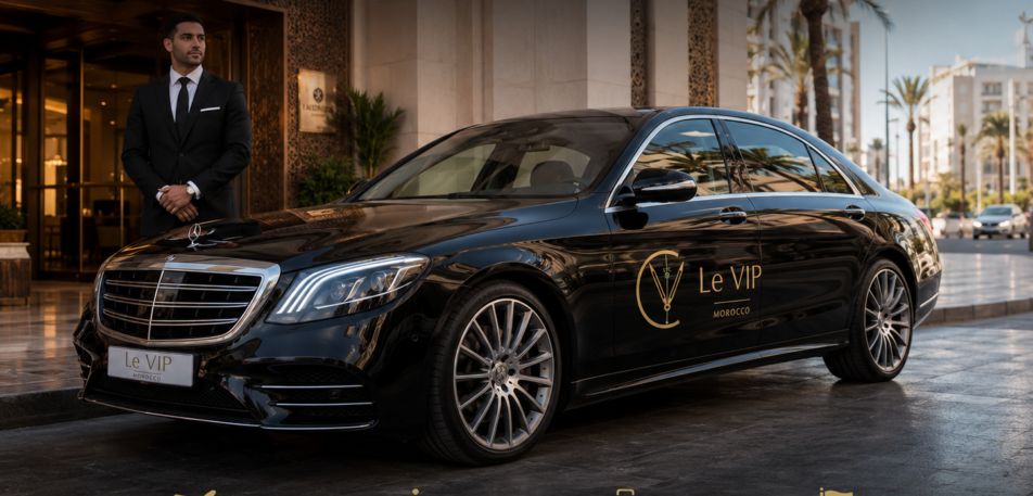 Mercedes S Class chauffeur service Casablanca for Revolution Day travel on August 20, 2026